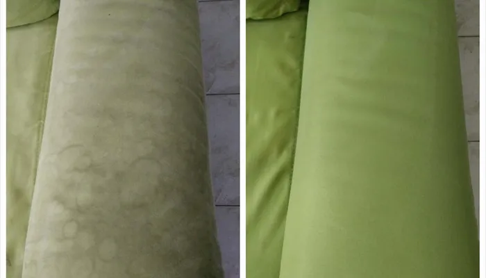 ניקוי ספה מבד מיקרופייבר